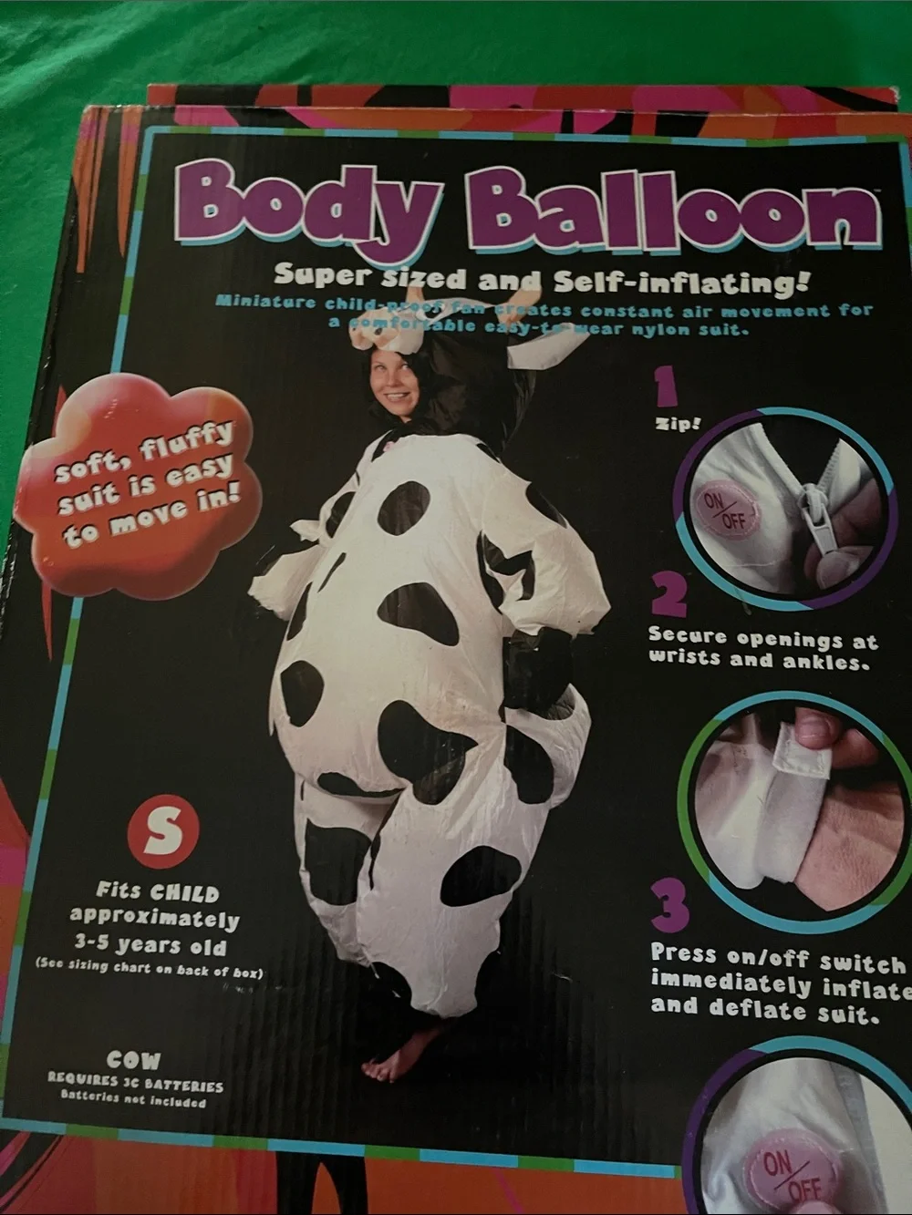 N/A inflatable cow